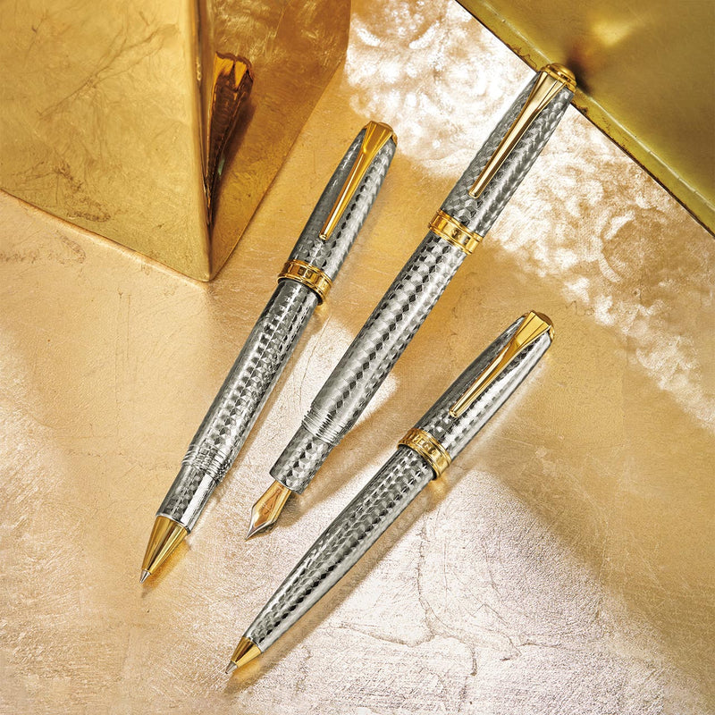 Pluma estilográfica True Writer bicolor con diseño de espiga para aniversario