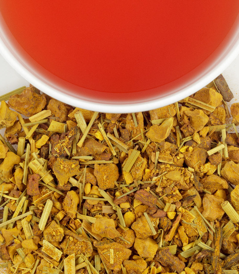 Harney & Sons Fine Teas - Tisane biologique gingembre curcuma, boîte de 20 sachets