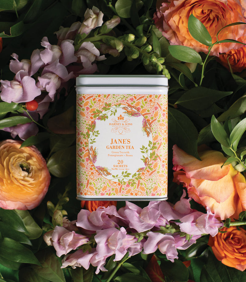 Harney & Sons - Thé Jane's Garden, boîte de 20 sachets