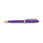 Purple Marilyn Monroe Showgirl Pen with gold trim and clip